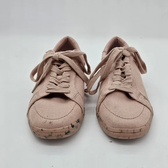 Treasure & Bond Women's Pink Coral Flecked Monroe Canvas Lace Up Sneaker Size 7 - Picture 5 of 12